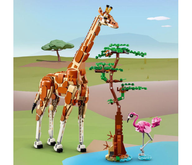 LEGO Creator 3 w 1 Dzikie zwierzęta z safari 31150 - 1203582 - zdjęcie 8